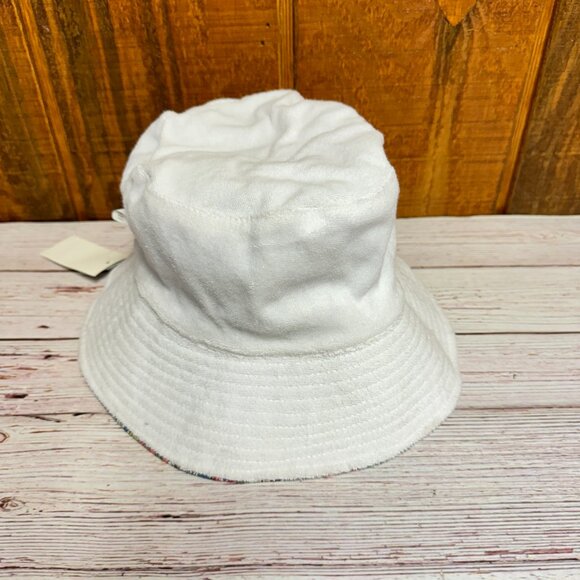 JENNI Reversible Terry Cloth Floral Bucket Hat - Picture 2 of 6